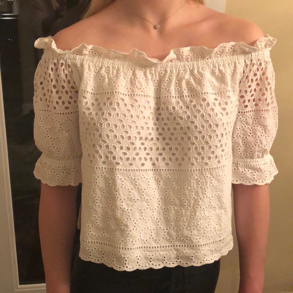 Beautiful white top
